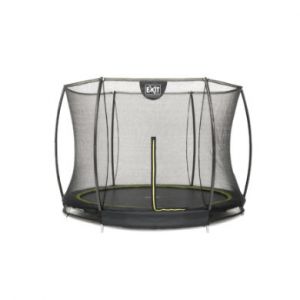 Exit Toys Trampoline Silhouette Ground 244 + Filet de sécurité