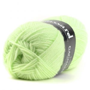 Pelote de fil &agrave; tricoter gagnante vert pale - Plassard