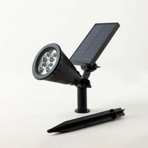 Projecteur solaire à LED Rozi Al ini Blanc Chaud Skl
