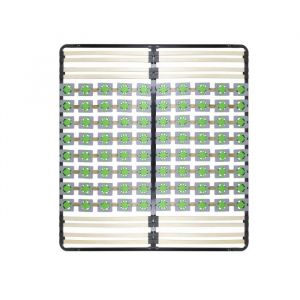 Monmobilierdesign CASI Sommier à lattes avec plots de soutien 180x200 cm sans pieds
