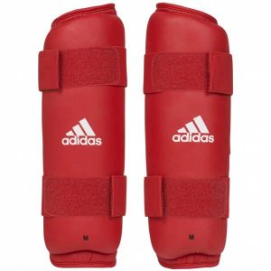 Adidas Karate Protège-tibias rouge ADI661.25R