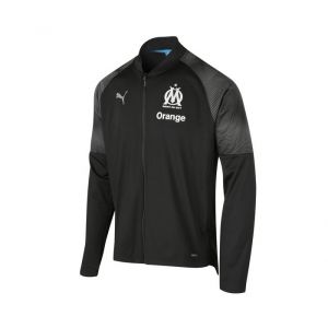 Puma Olympique de marseille veste de foot noir homme s