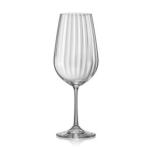 Table passion Boite de 6 verres à vin waterfall 55 cl Transparent