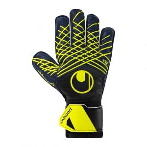 Uhlsport Gants De Gardien Prediction Soft Pro - Bleu Marine/blanc/jaune Fluo, pointure 9&frac12; - ['Bleu'] - Taille 9&frac12;