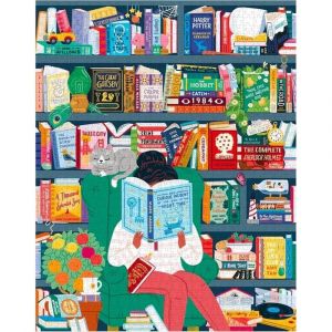 Galison Puzzle 1000 pièces : Liste de 50 livres incontournables