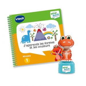 Vtech Livre interactif MagiBook Story'Friends J'apprends les formes et les couleurs avec Figurine