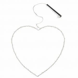 Décoration murale lumière led cœur en métal enfant Rex London