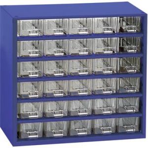 Sonstige Étagère de rangement séparations fixes 816543 (L x l x h) 307 x 155 x 284 mm Nombre de compartiments 30 1 pc(s)