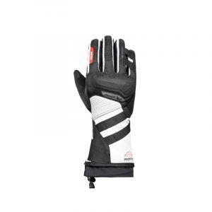 Ixon Gants cuir/textile Pro Ragnar noir/gris/rouge- L