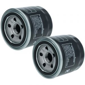 Vhbw 2x Filtre &agrave; huile compatible avec Kubota 15241-32094, 15241-32099, 15241-32090, 15241-32092 tracteurs moteurs de pelleteuse chargeuse compact