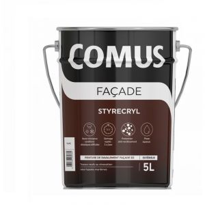 Image de Comus Antiverdissement façade - blanc - 5 litres - Styrecryl