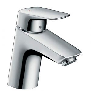 Image de Hansgrohe 71070000 Mitigeur de Lavabo de Salle de Bain Logis 70 avec Tirette de vidage 71070000