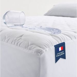 Prot&egrave;ge Matelas 200x200 ViscoSoft - MicroMat - Al&egrave;se Imperm&eacute;able et Hypoallerg&eacute;nique &ndash; Matelassage Confort &Eacute;pais &ndash; Lavable