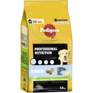 Image de Pedigree Professional Nutrition Junior volaille, légumes - lot % : 2 x 12 kg