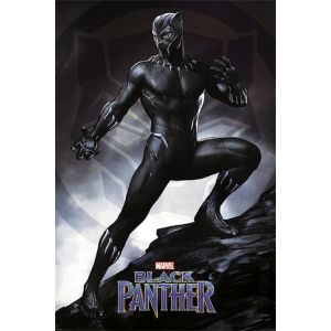 Close Up Poster Black Panther Stance (61 cm x 91,5 cm)