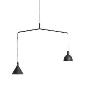 Image de Menu Lampe murale Cast Sconce Noir