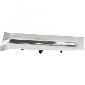 Caniveau de sol à maconner + siphon ultra plat - 120 cm de longueur