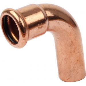 SANHA 16001A18 - Coude 90 &agrave; sertir et &agrave; embo&icirc;ter m&acirc;le-femelle Diam.18 sachet de 10 pi&egrave;ces