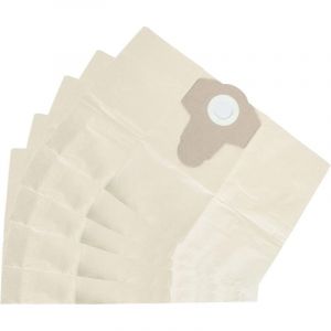Scheppach Sacs en papier pour aspirateur ASP50ES; 5 unit&eacute;s