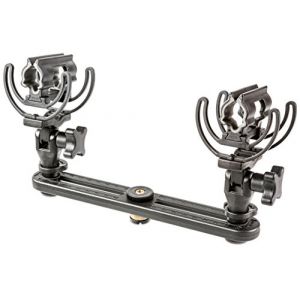 Rycote 041125 InVision Kit Paire St&eacute;r&eacute;o 2x Suspensions Micro INV 7HG, barre st&eacute;r&eacute;o, Adaptateurs