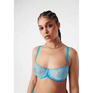 Image de Icone Soutien-gorge Azzura corbeille dentelle Bleu - Couleur Bleu - Taille 90D