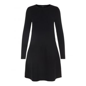 Image de Vero Moda Robes Vero-moda Nancy L/s Knit - Black - S