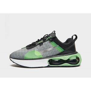 Nike AIR Max 2021 (GS), Chaussures de Gymnastique, Black/Green Strike/Iron Grey/Chrome, 37.5 EU