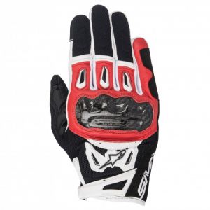 Alpinestars Gants SMX-2 Air Carbon V2 noir/rouge/blanc - XL
