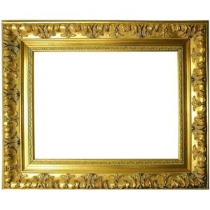 Image de Cadre Baroque Or Très Bien Décoré 979 Oro, 60x90 CM Vides Cadre