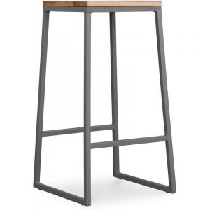 Image de Privatefloor Tabouret Big Boy 76cm Gris Foncé