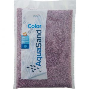 Animallparadise Gravier Fin pour Aquari s, Couleur Violet Lilas 1kg