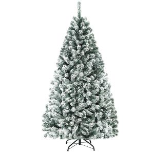 Coast Arbre de No&euml;l artificiel Snowy - Avec support m&eacute;tallique - 180 cm