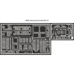 Image de Eduard MAQUETTE ZIMMERIT STUG III DRAGON 1/35 35752