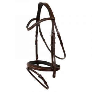 Bridons &eacute;quitation muserolle combin&eacute;e BR Equitation Brackley