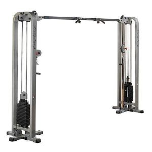Appareil de musculation câble cross over avec pile de poids 2 x 105 Kg ProClubLine