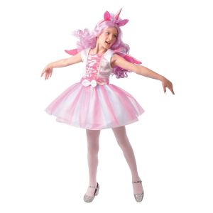 Ruedelafete Set de Licorne rose iris&eacute;e, 7-9 ans