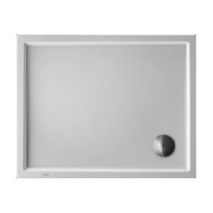 Duravit Receveur de douche rectangulaire STARCK SLIMLINEavec antid&eacute;rapant 1000x800x50mm blanc