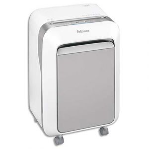 Fellowes Destructeur micropart LX-Series LX211 - sécurité P-5 - détruit 15 feuilles - corbeille 23L - blanc