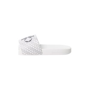 Calvin Klein Jeans pour homme. Diapositive Aop blanc Jean