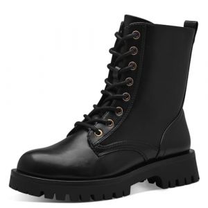 Tamaris Femme 1-25906-41 Botte Tendance, Black Gold, 37 EU