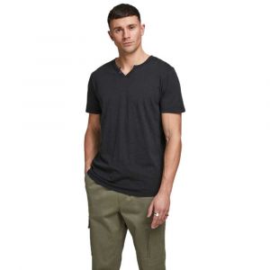 Jack & Jones T-shirt Manche Courte Split XS Black / Slim Fit