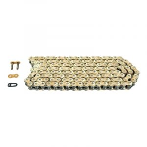 Chaine moto afam 428 118 maillons mx racing or (a428mx-g 118l)