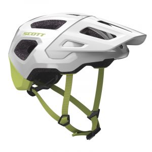 Scott Argo Plus (CE) - Casque VTT White / Bitter Yellow M/L (58 - 61 cm)