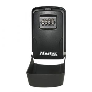 Master Lock Bo&icirc;te &agrave; cl&eacute;s, montage mural, capot amovible, taille moyenne, utilisation en ext&eacute;rieur, kit de montage, pour usage domestique, 5430EURD