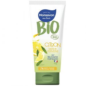 Monsavon Gel Douche Bio Hydratante Citron Touche de Verveine 200ml