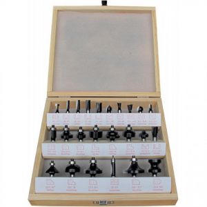 Fortis Ensemble fraise 24 pi&egrave;ces S8 coffret bois