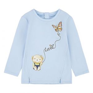 Levi's Kids Lvg Bear 1ej339 T-Shirt crant&eacute; sur Le Devant, Omphalodes, 12 Mois B&eacute;b&eacute; Fille