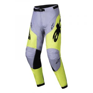 Alpinestars Pantalon cross Racer Veil gray/yellow fluo- US-36