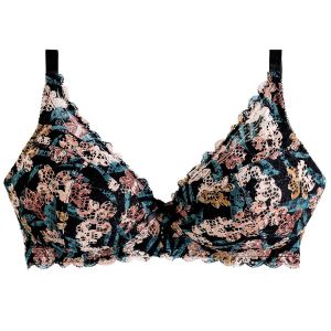 Soutien-gorge souple grand maintien - Marron