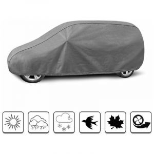 Green Club Bâche pour Citroën Berlingo ii (2008 - 2018 ) - Gris